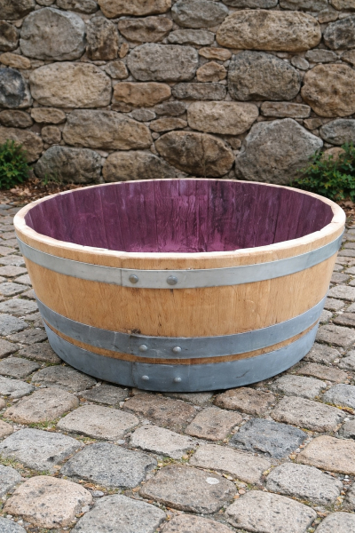 1/4 Holzfass mit extra Ring ca 45 Liter